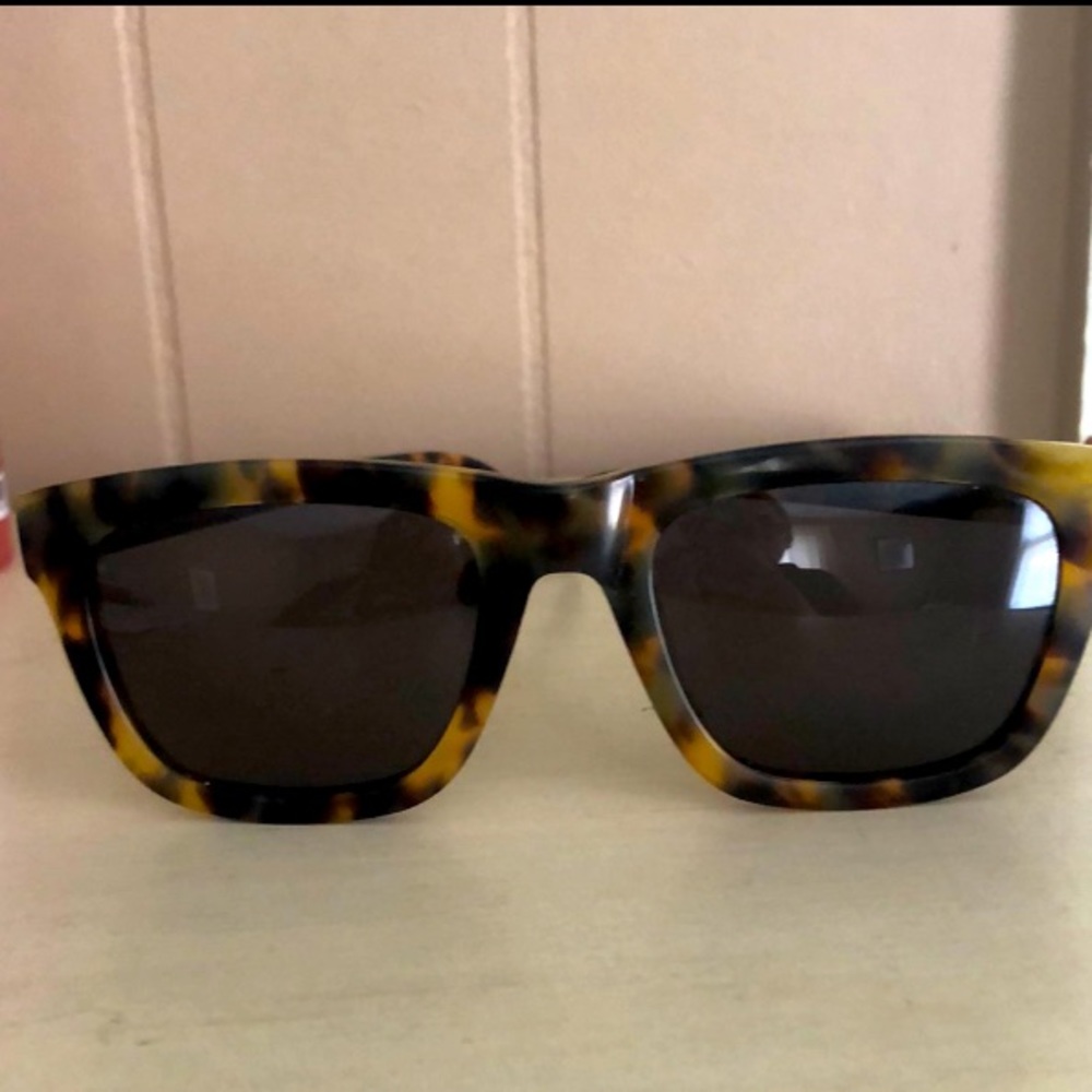 Karen Walker Deep Freeze Crazy Tort sunglasses